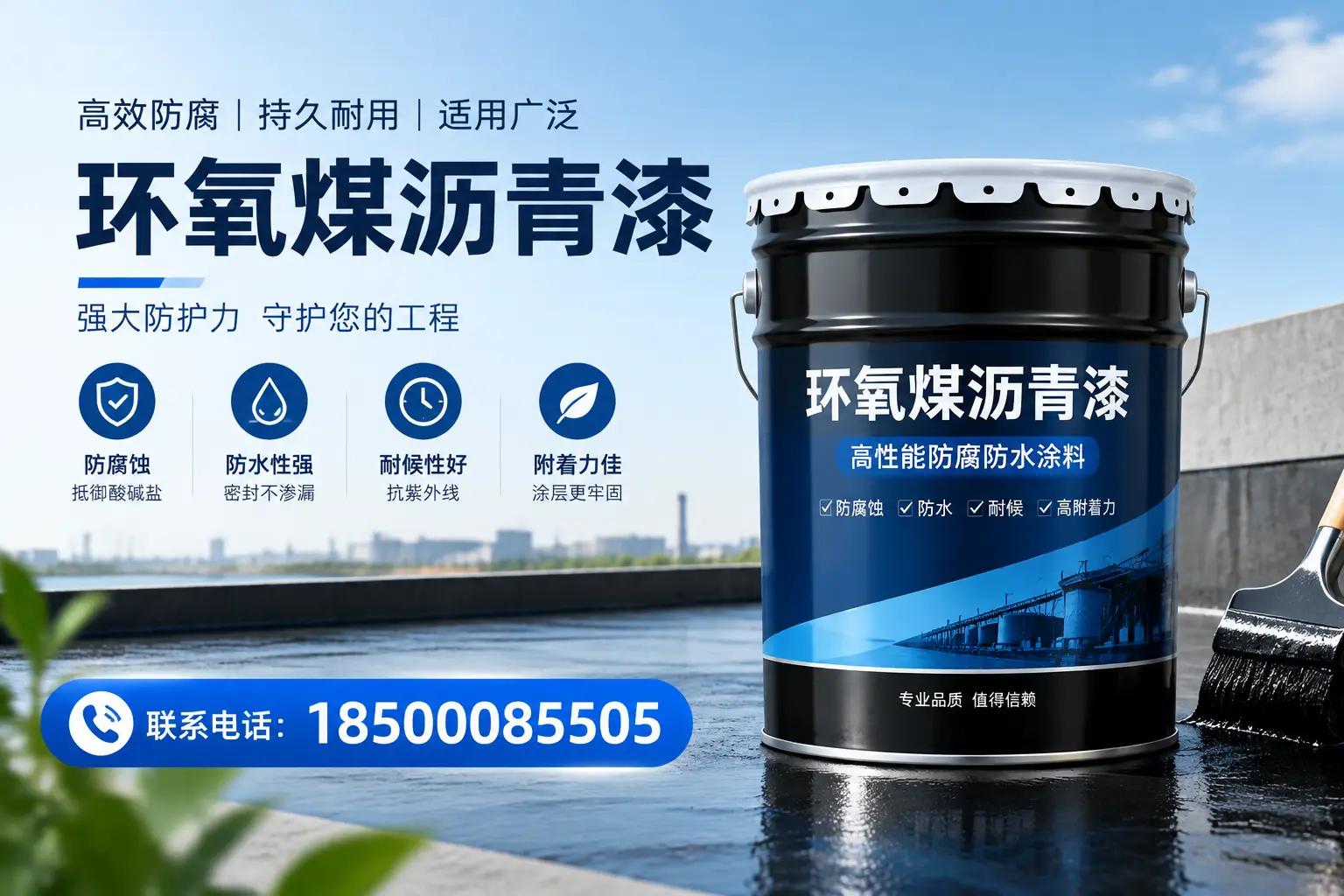 环氧煤沥青漆的施工方法详解,助力东营企业高效完成项目